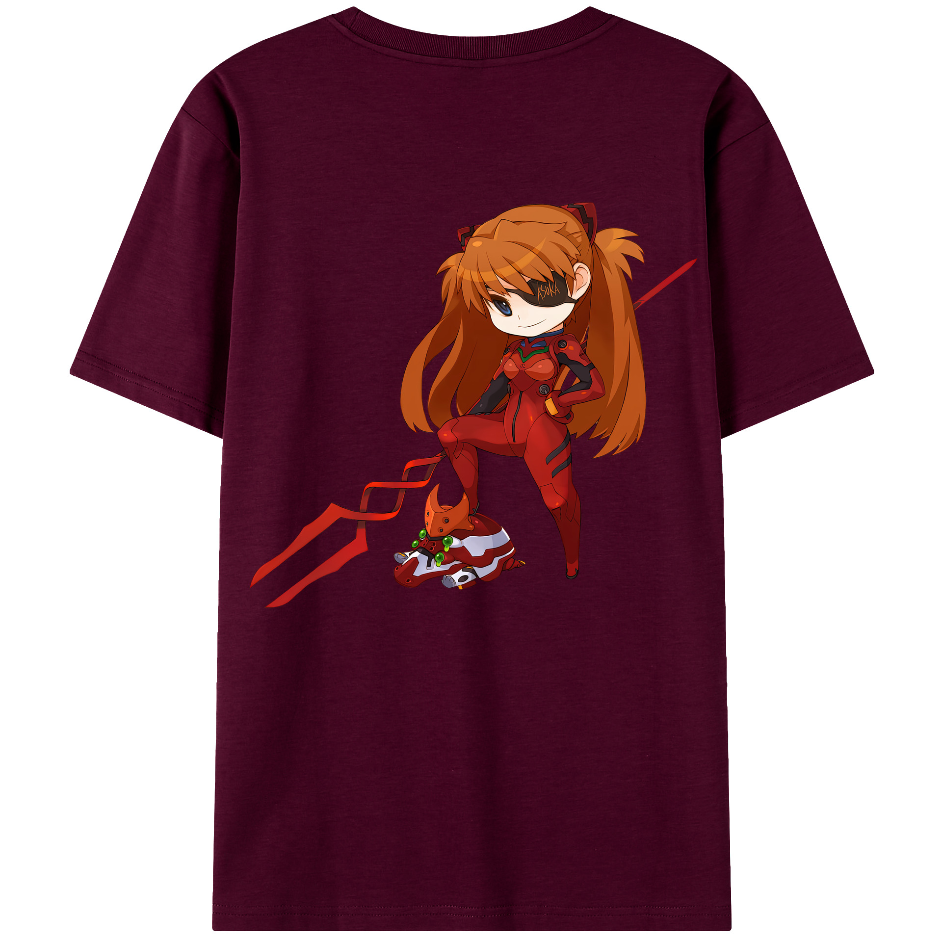 （画像用） EVA 新世紀エヴァンゲリオン レディース半袖Tシャツ(バックプリント)